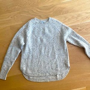 Autumn cashmere waffle sweater